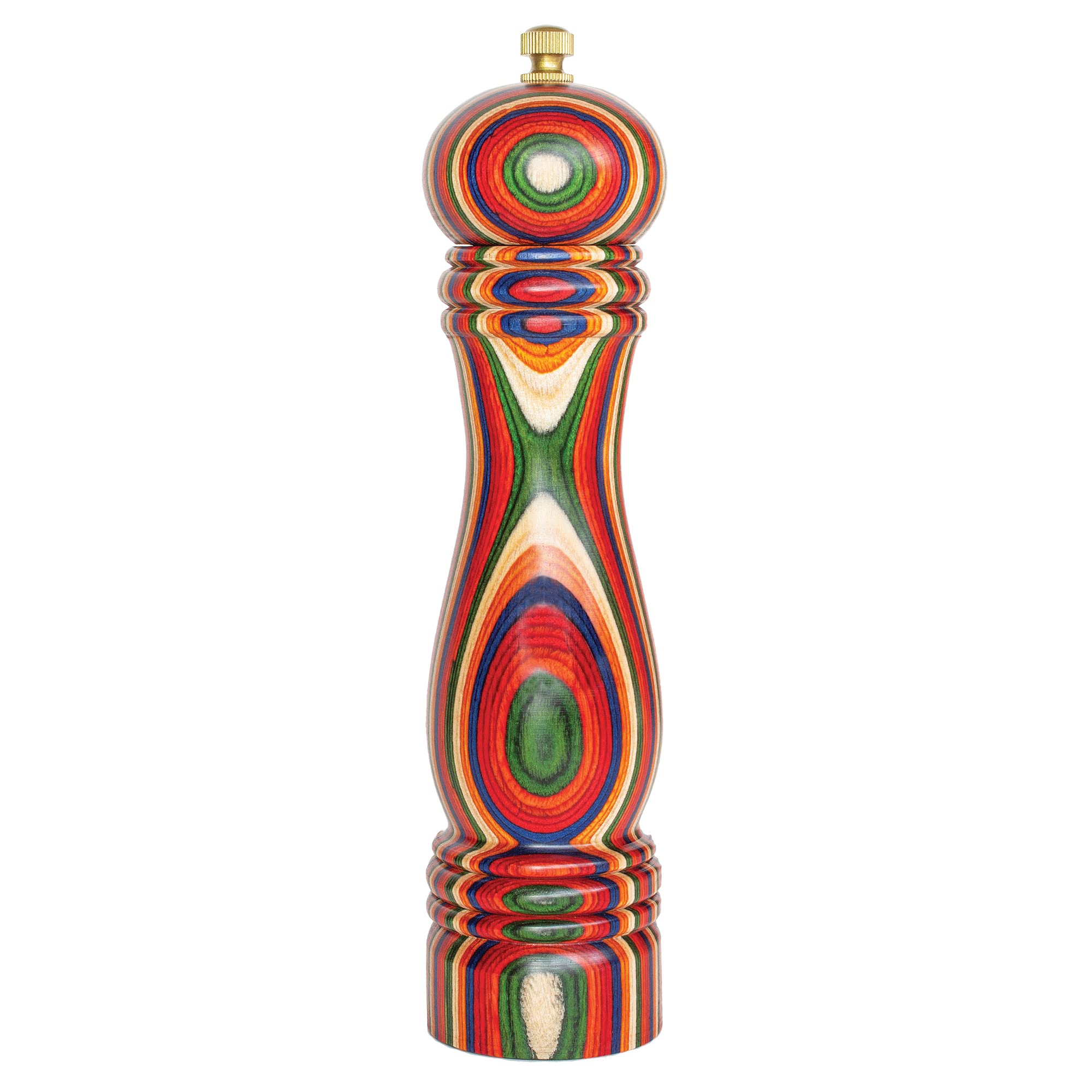 Amazon.com: Baltique Marrakesh Wooden Pepper Grinder, Colorful 8